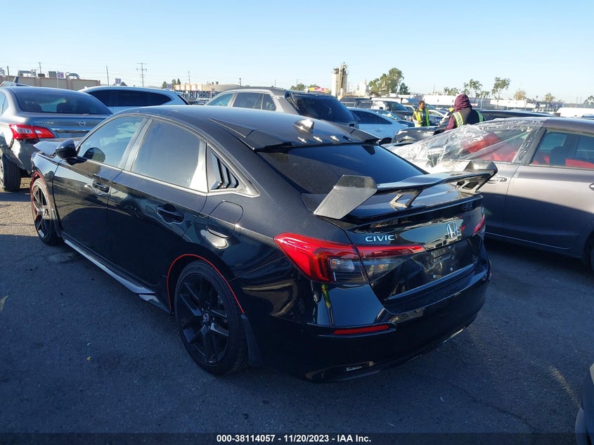VIN 2HGFE2F51NH583726 2022 HONDA CIVIC SPORT