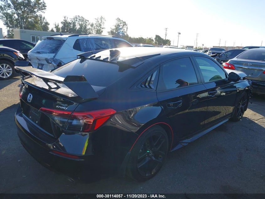 VIN 2HGFE2F51NH583726 2022 HONDA CIVIC SPORT