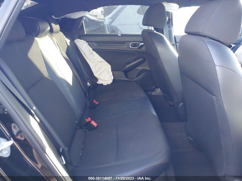 VIN 2HGFE2F51NH583726 2022 HONDA CIVIC SPORT