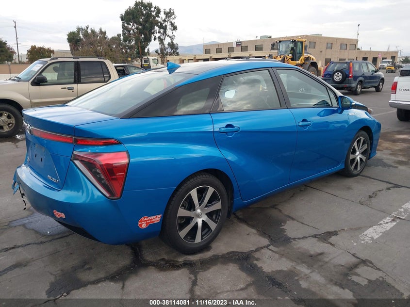 VIN JTDBVRBD9HA003032 2017 TOYOTA MIRAI