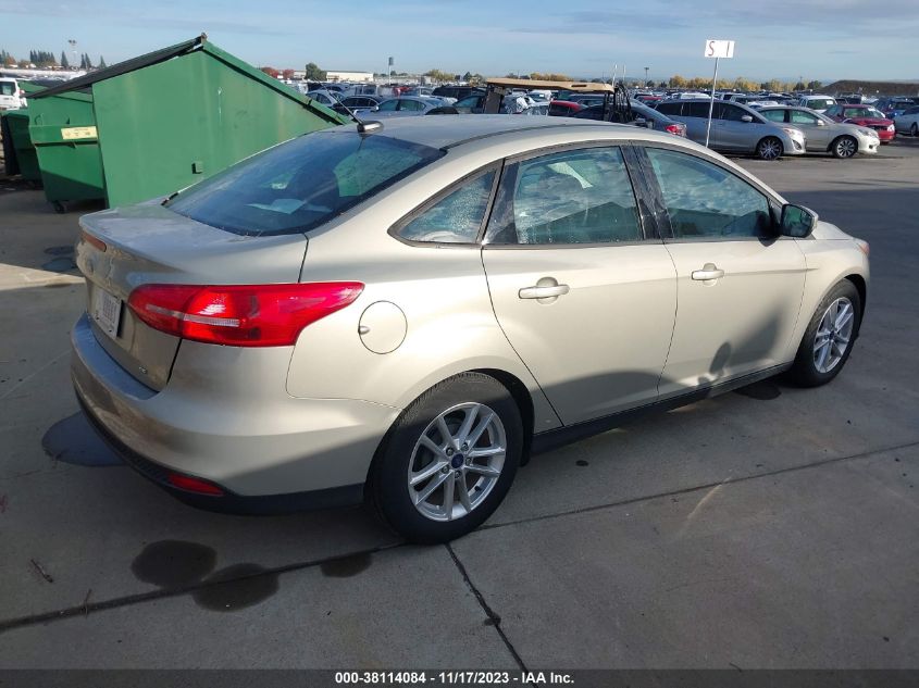 2016 FORD FOCUS SE - 1FADP3F25GL346437