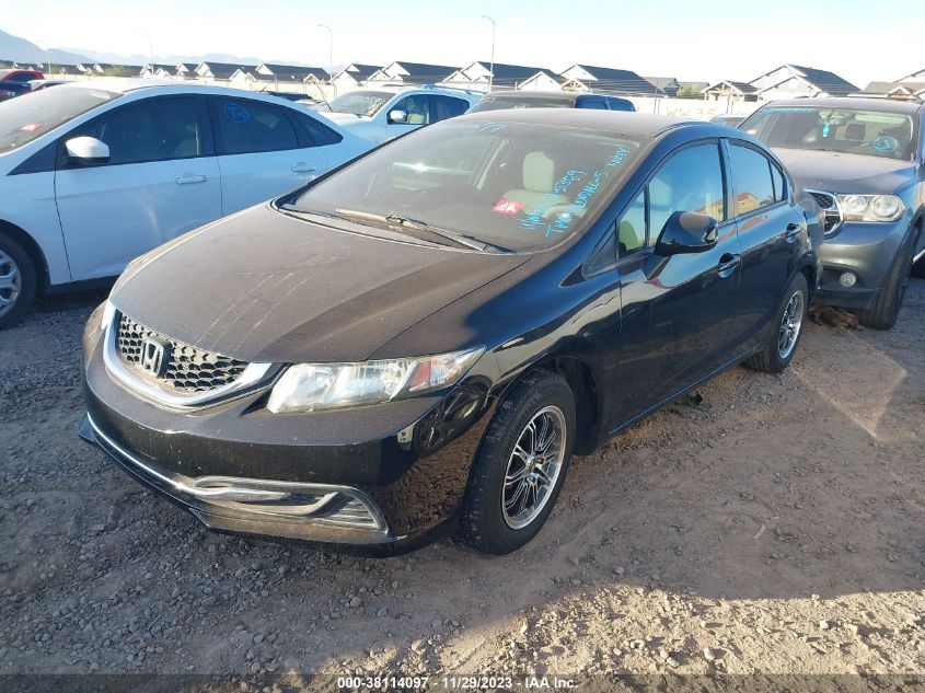 2013 HONDA CIVIC LX - 2HGFB2F50DH513089