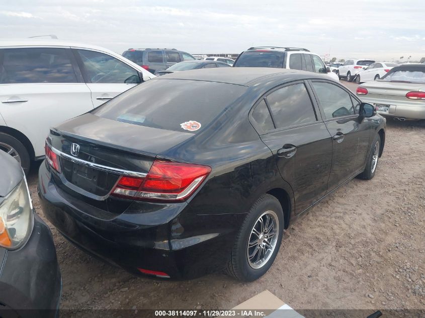 2013 HONDA CIVIC LX - 2HGFB2F50DH513089