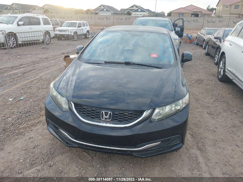 2013 HONDA CIVIC LX - 2HGFB2F50DH513089
