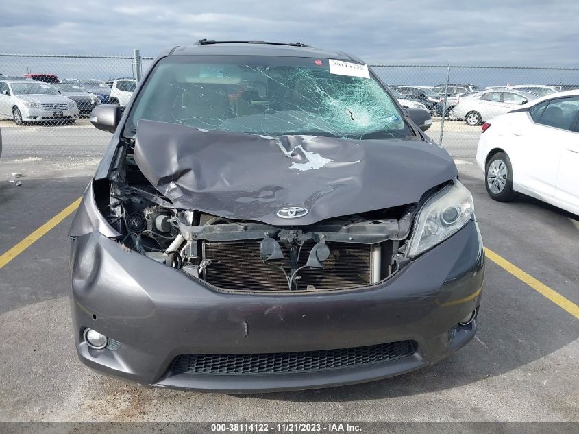 2014 TOYOTA SIENNA LIMITED V6 7 PASSENGER - 5TDYK3DC8ES507669