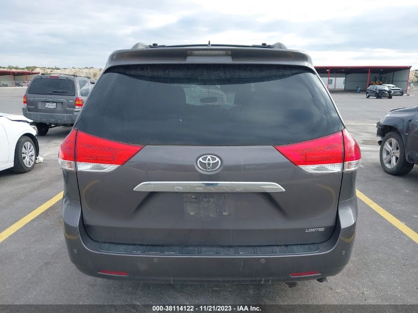 2014 TOYOTA SIENNA LIMITED V6 7 PASSENGER - 5TDYK3DC8ES507669