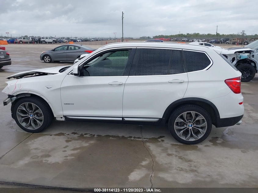 VIN 5UXWZ7C35H0V89538 2017 BMW X3 SDRIVE28I