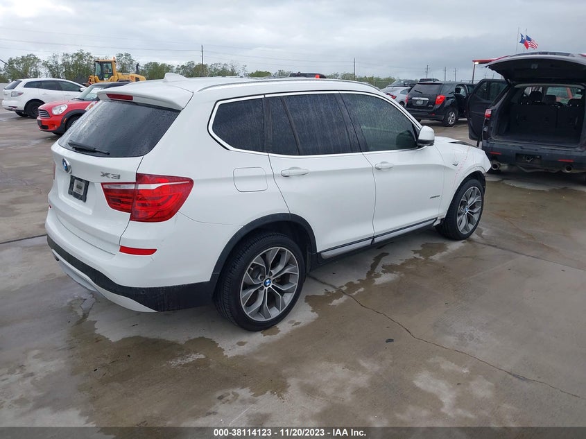 VIN 5UXWZ7C35H0V89538 2017 BMW X3 SDRIVE28I