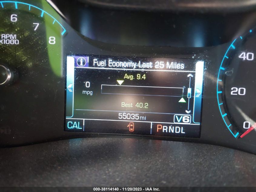 2017 CHEVROLET COLORADO Z71 - 1GCGTDEN2H1203639