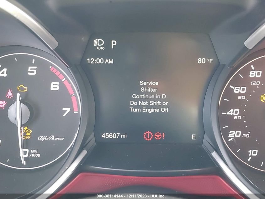 VIN: ZASPAJANXL7C86258 2020 ALFA ROMEO STELVIO