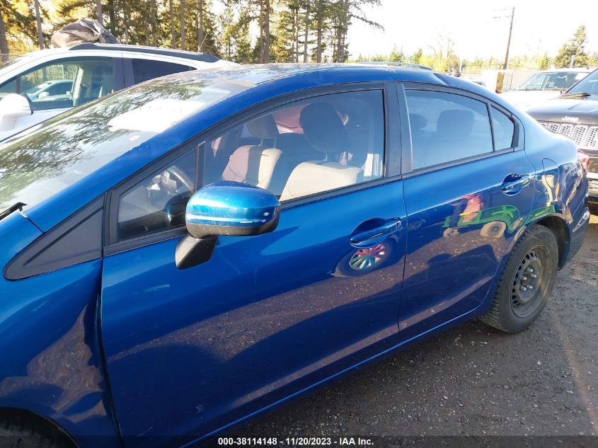 2014 HONDA CIVIC LX - 19XFB2E51EE073798