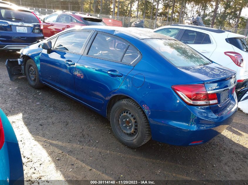 2014 HONDA CIVIC LX - 19XFB2E51EE073798