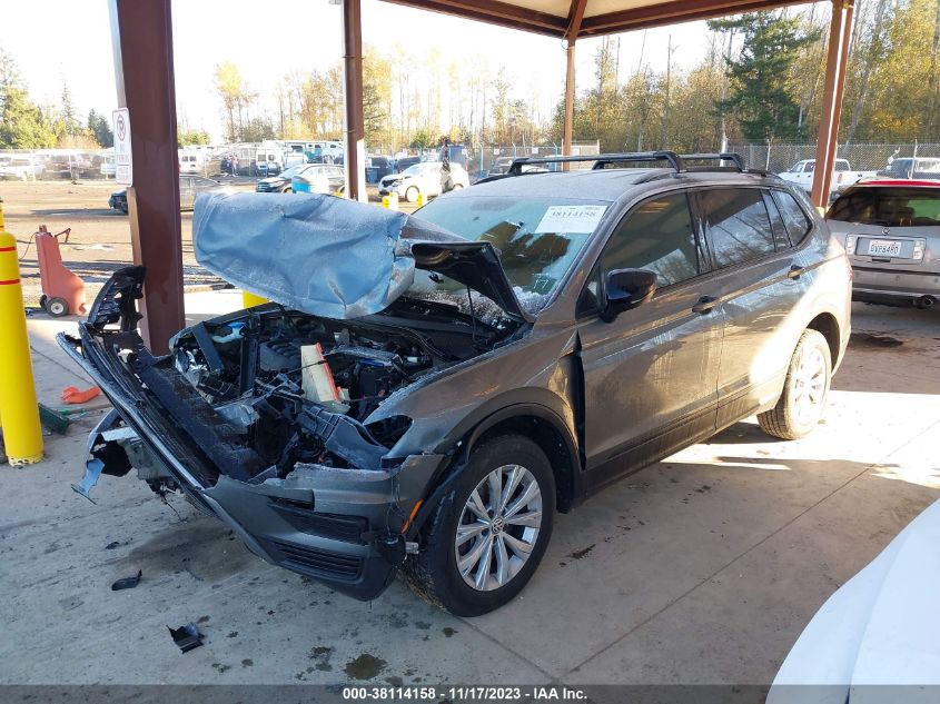 2018 VOLKSWAGEN TIGUAN S - 3VV0B7AX4JM094222