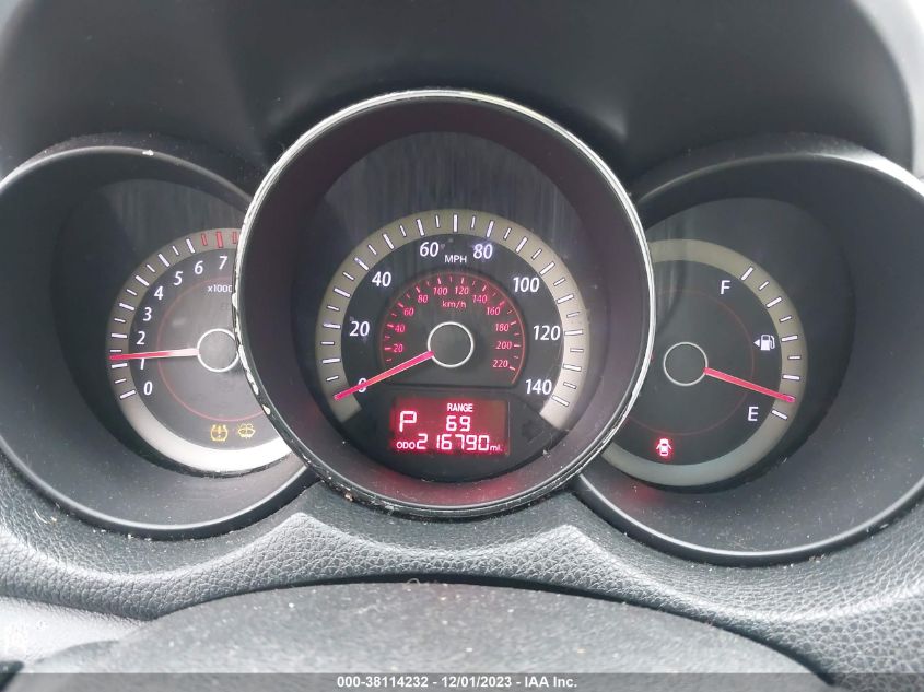 2013 KIA FORTE EX - KNAFU4A27D5709293