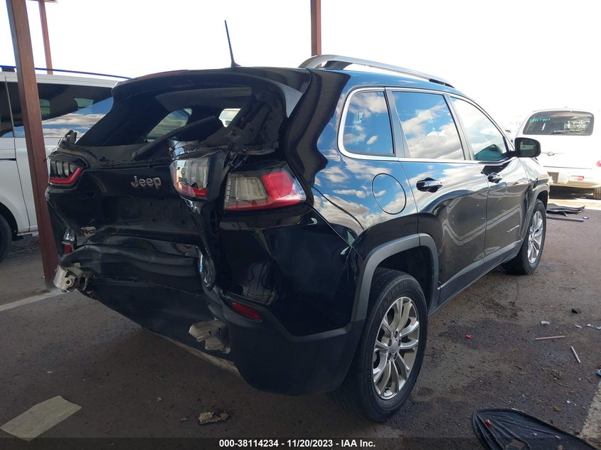 VIN 1C4PJLCB8KD296861 2019 JEEP CHEROKEE LATITUDE FWD