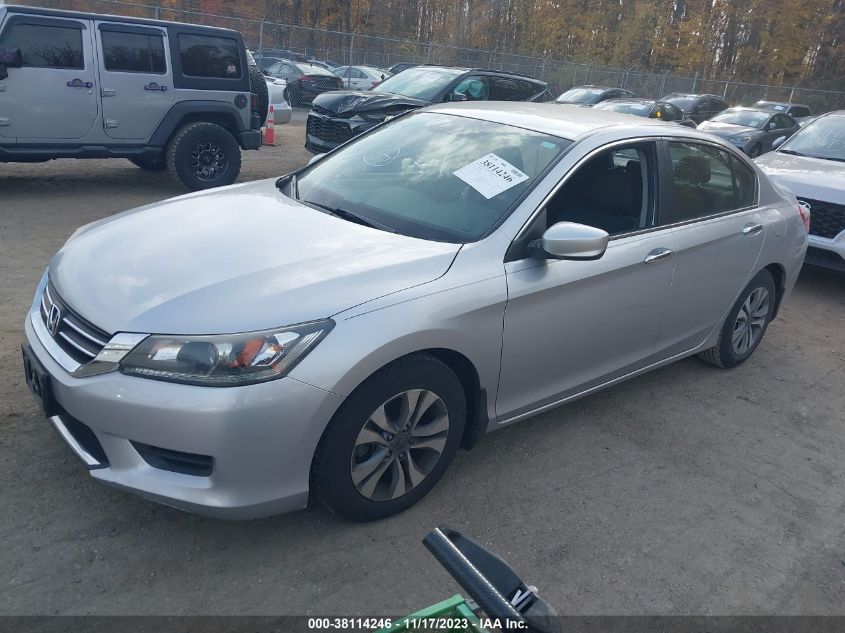 2015 HONDA ACCORD LX - 1HGCR2F38FA074464