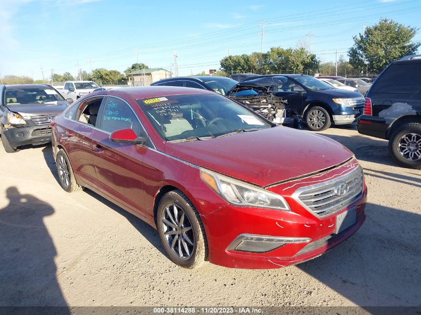 2015 HYUNDAI SONATA SE - 5NPE24AF5FH065741