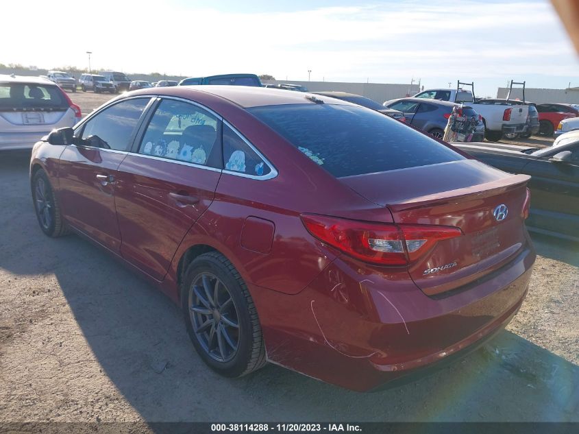 2015 HYUNDAI SONATA SE - 5NPE24AF5FH065741