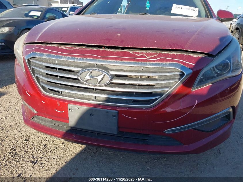 2015 HYUNDAI SONATA SE - 5NPE24AF5FH065741