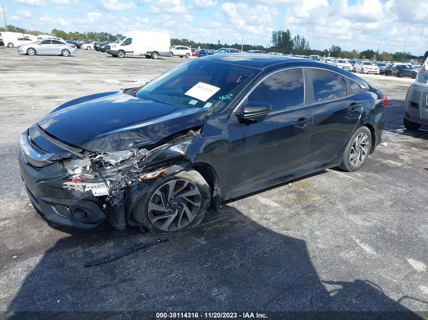 VIN 19XFC2F86HE074620 2017 HONDA CIVIC EX