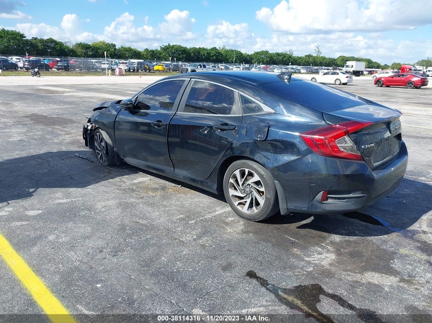 VIN 19XFC2F86HE074620 2017 HONDA CIVIC EX