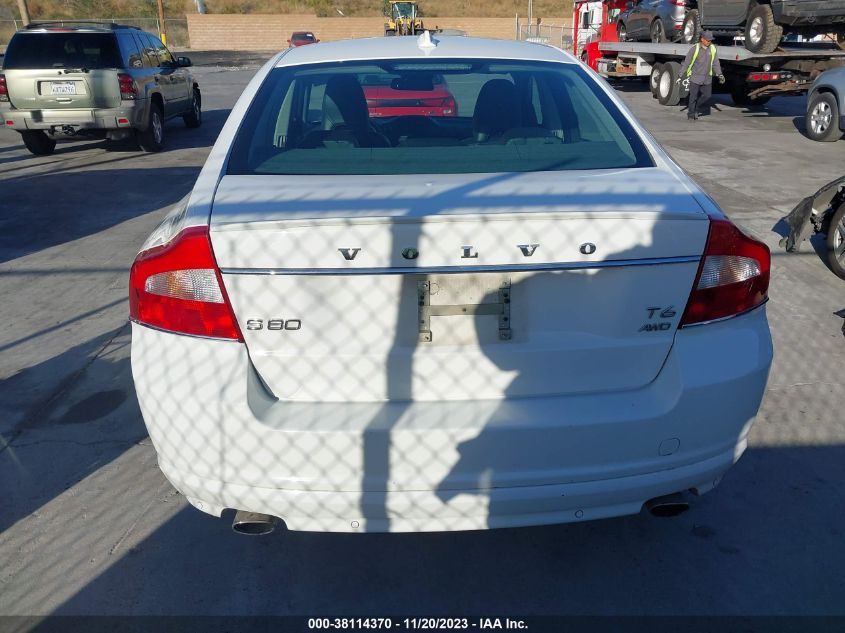 2013 VOLVO S80 T6/T6 PLATINUM YV1902AH7D1170857