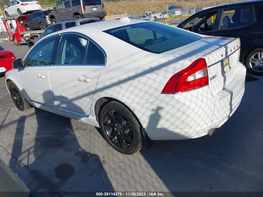 2013 VOLVO S80 T6/T6 PLATINUM YV1902AH7D1170857