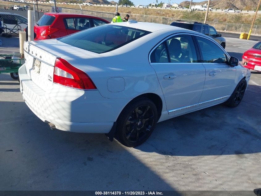 2013 VOLVO S80 T6/T6 PLATINUM YV1902AH7D1170857