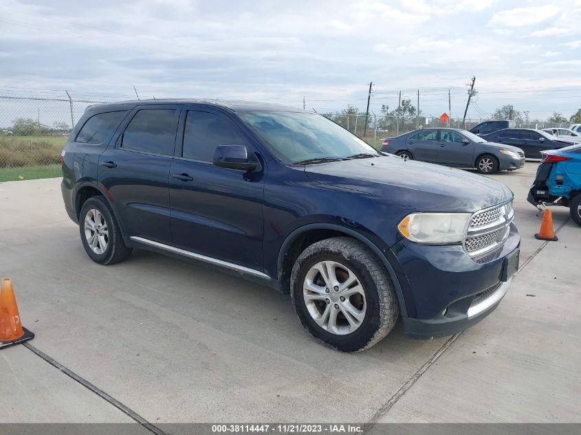 2013 DODGE DURANGO SXT - 1C4RDHAG8DC584285
