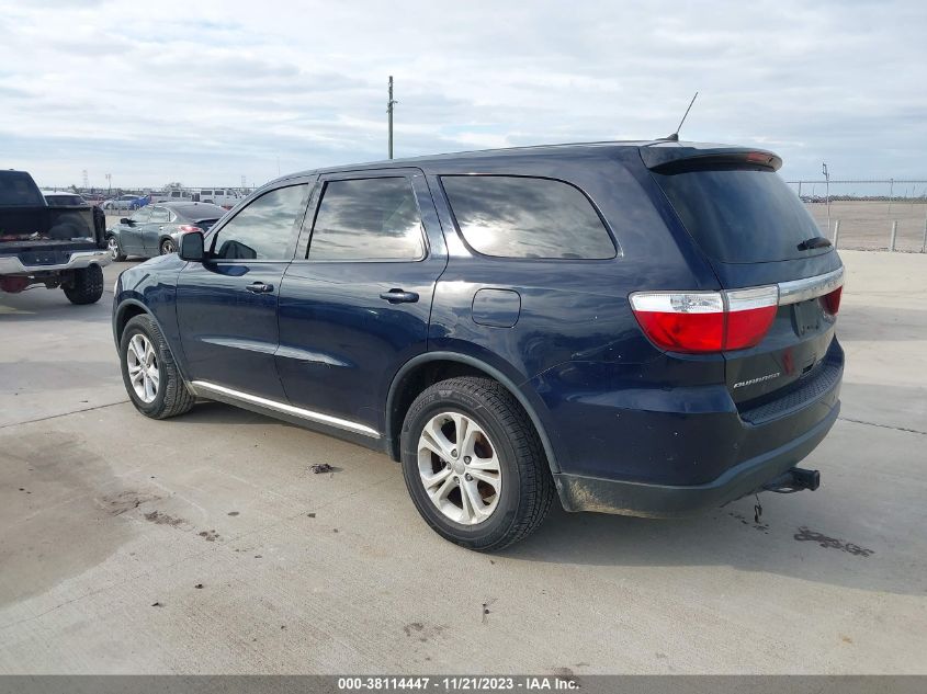 2013 DODGE DURANGO SXT - 1C4RDHAG8DC584285