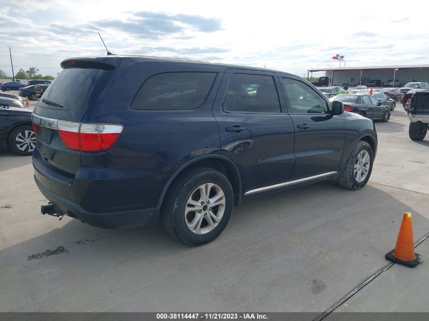 2013 DODGE DURANGO SXT - 1C4RDHAG8DC584285