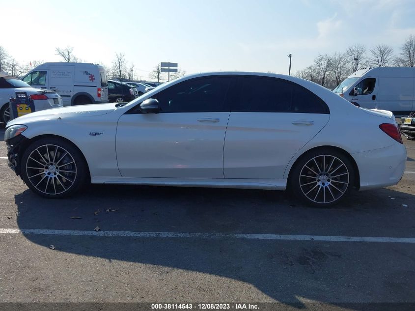 2017 MERCEDES-BENZ AMG C 43 4MATIC 55SWF6EB3HU187073