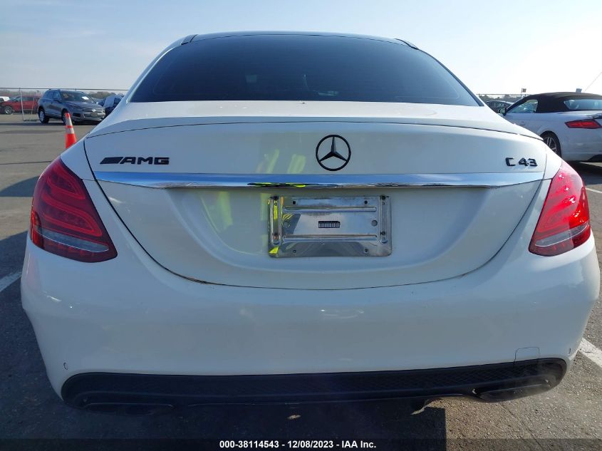 2017 MERCEDES-BENZ AMG C 43 4MATIC 55SWF6EB3HU187073