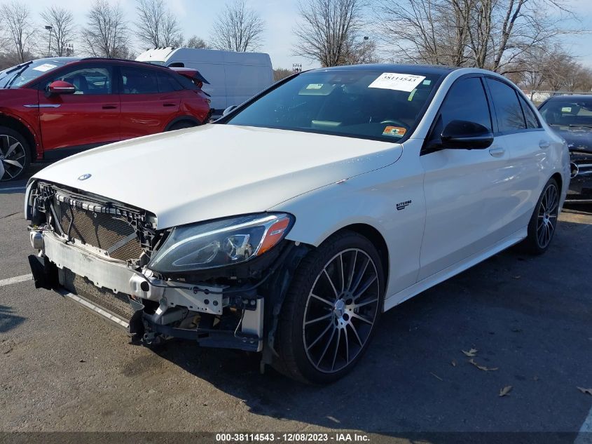 2017 MERCEDES-BENZ AMG C 43 4MATIC 55SWF6EB3HU187073