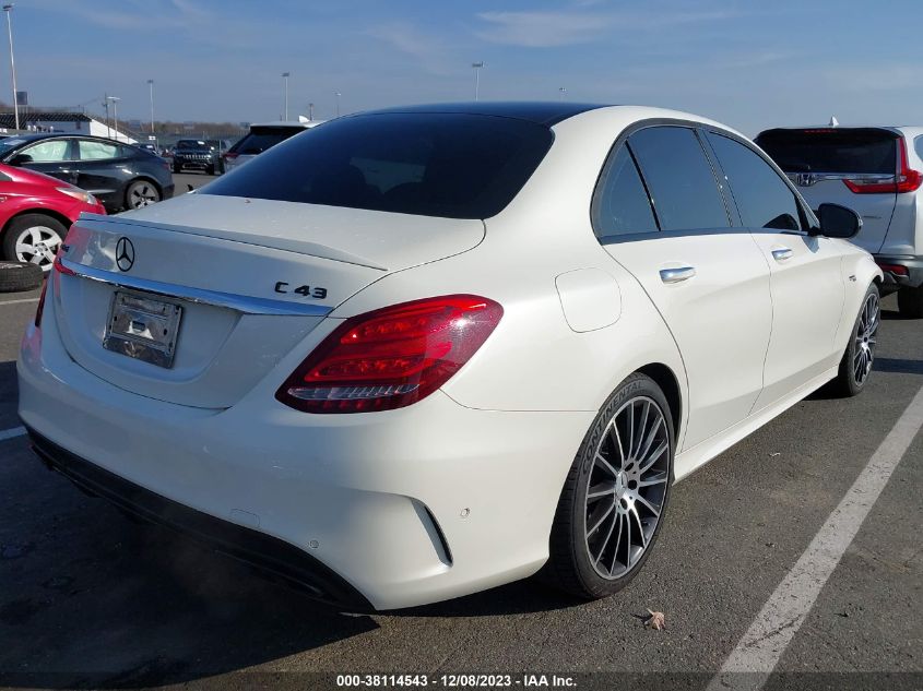 2017 MERCEDES-BENZ AMG C 43 4MATIC 55SWF6EB3HU187073
