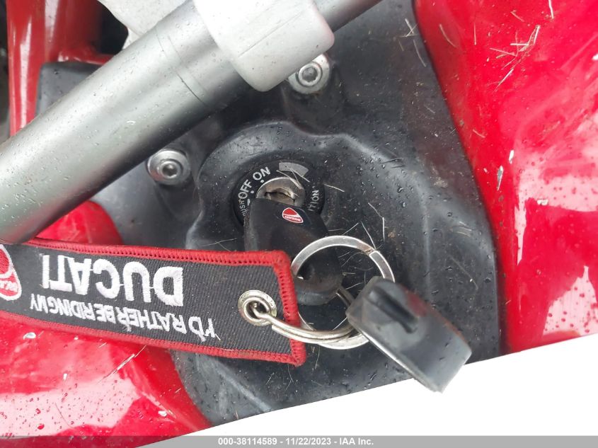 2012 DUCATI SUPERBIKE 848/848 EVO CORSE SE ZDM1XBMV0CB019372
