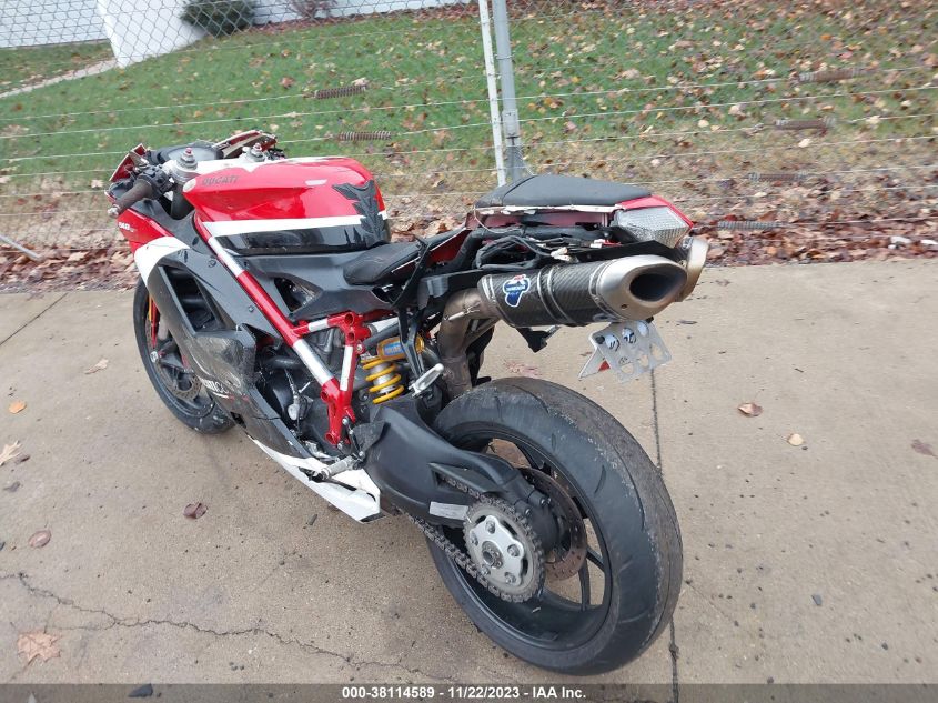 2012 DUCATI SUPERBIKE 848/848 EVO CORSE SE ZDM1XBMV0CB019372
