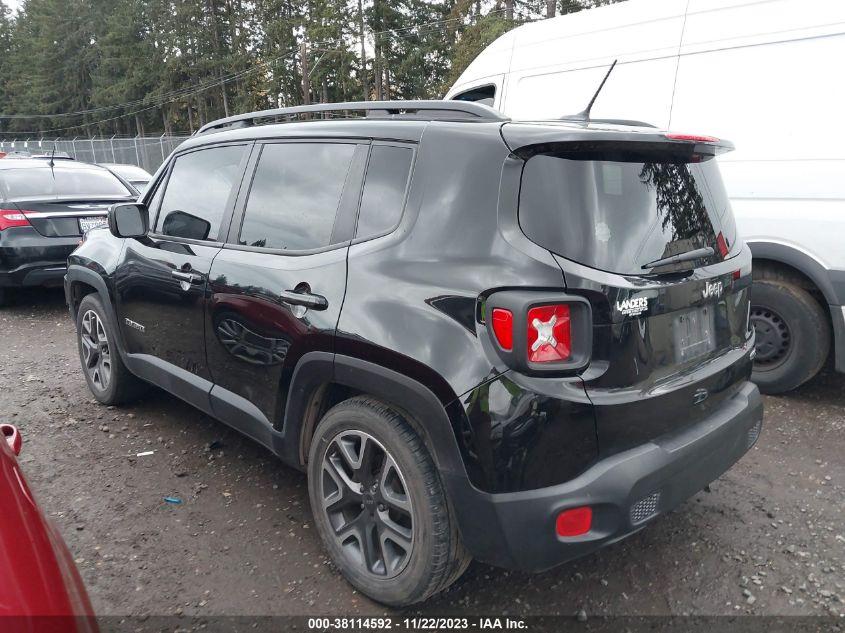 2017 JEEP RENEGADE LATITUDE FWD - ZACCJABB9HPG23198