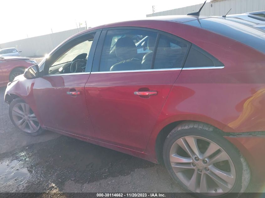 2014 CHEVROLET CRUZE LTZ - 1G1PG5SB5E7377355