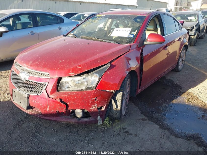 2014 CHEVROLET CRUZE LTZ - 1G1PG5SB5E7377355