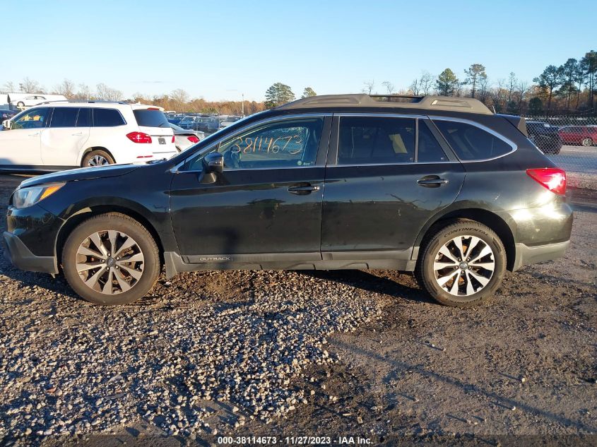 2015 SUBARU OUTBACK 3.6R LIMITED - 4S4BSENC2F3291025