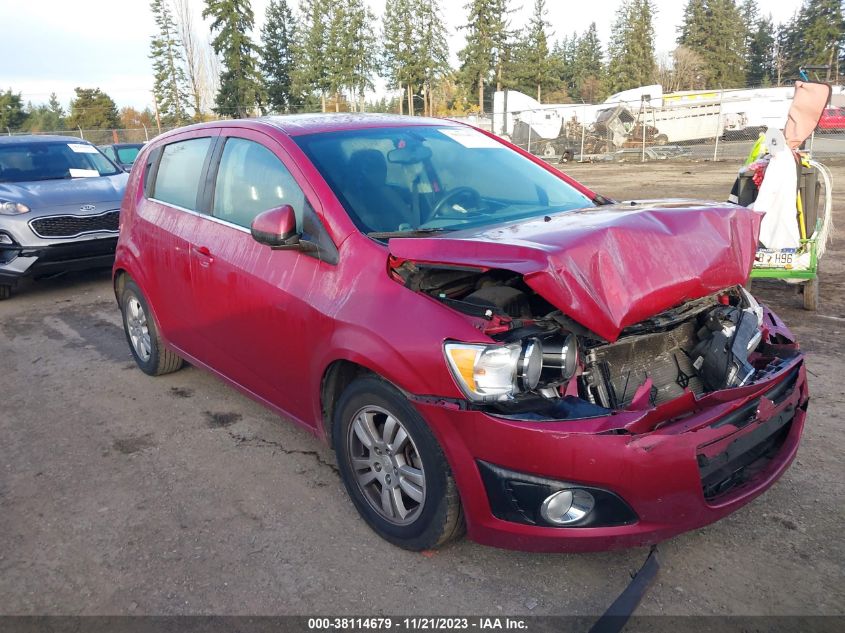 2014 CHEVROLET SONIC LT AUTO - 1G1JC6SG0E4117238