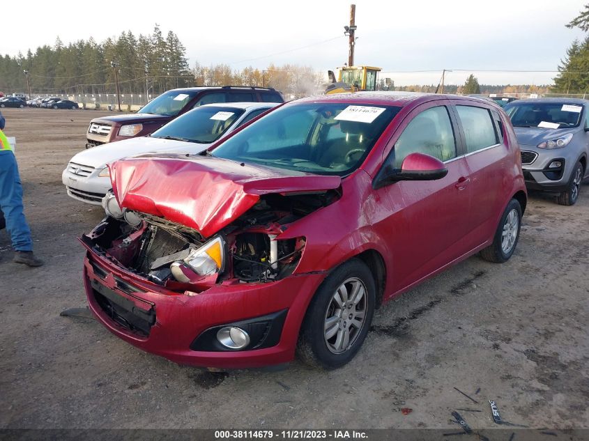 2014 CHEVROLET SONIC LT AUTO - 1G1JC6SG0E4117238