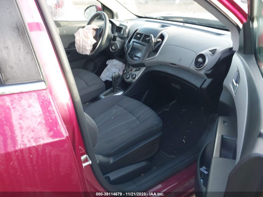 2014 CHEVROLET SONIC LT AUTO - 1G1JC6SG0E4117238