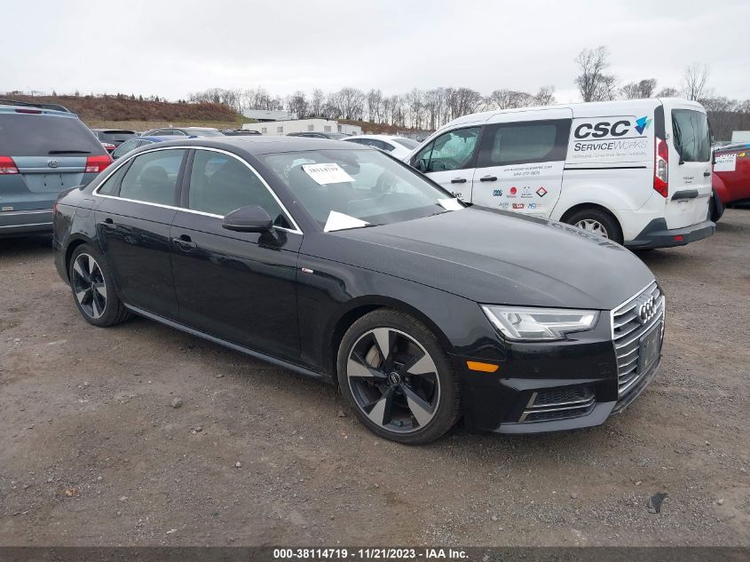 2017 AUDI A4 2.0T PREMIUM - WAUENAF42HN005316