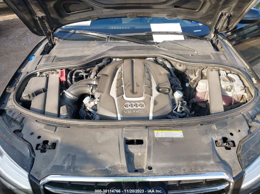 2016 AUDI A8 L 4.0T SPORT WAU43AFD1GN019885