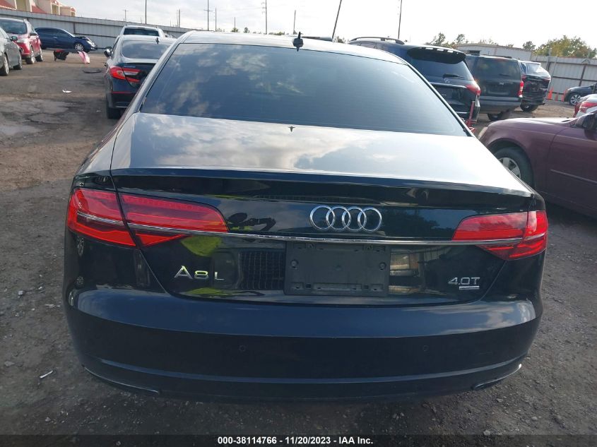 2016 AUDI A8 L 4.0T SPORT WAU43AFD1GN019885