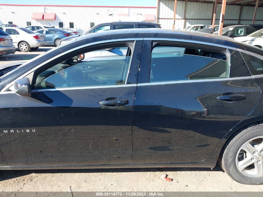 2019 CHEVROLET MALIBU LS - 1G1ZC5ST6KF123619