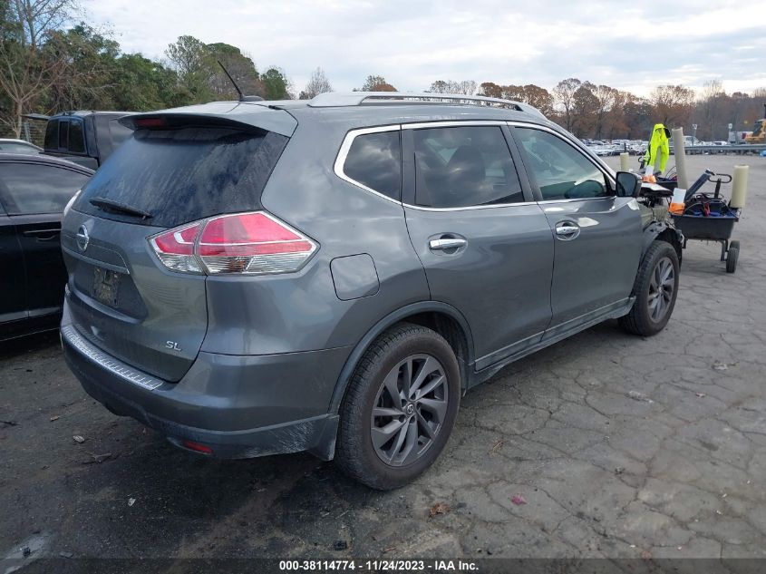 2016 NISSAN ROGUE SL - 5N1AT2MT0GC853739