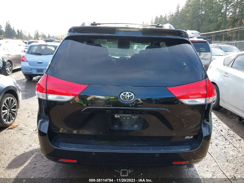 2014 TOYOTA SIENNA XLE V6 8 PASSENGER - 5TDYK3DC1ES409289